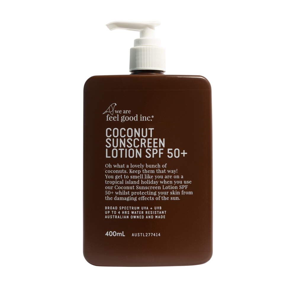 Coconut Sunscreen Lotion SPF50+ 400mL