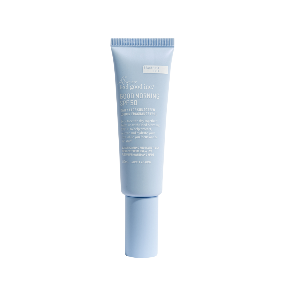 Good Morning Daily Face Sunscreen SPF50+ Lotion FRAGRANCE FREE 50mL